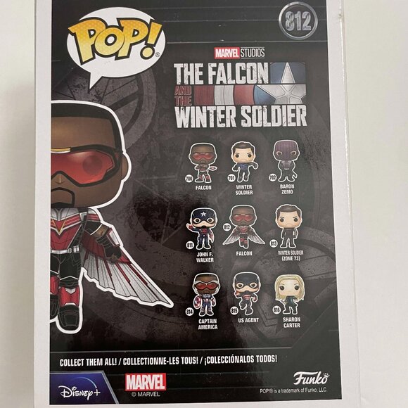 NIB- Dynamic Duo Delight: Falcon and The Winter Soldier Funko Pop! - Picture 2 of 3